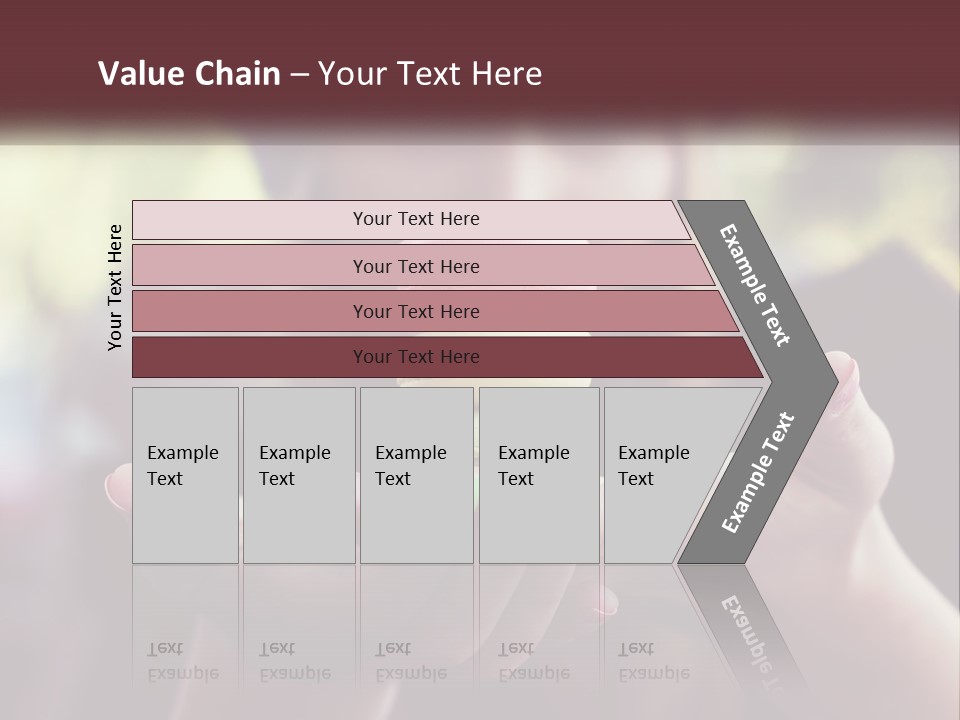 White Switch Unit PowerPoint Template