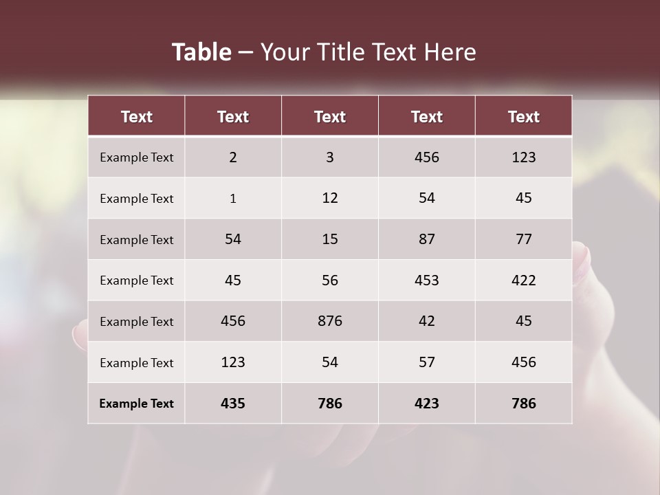 White Switch Unit PowerPoint Template