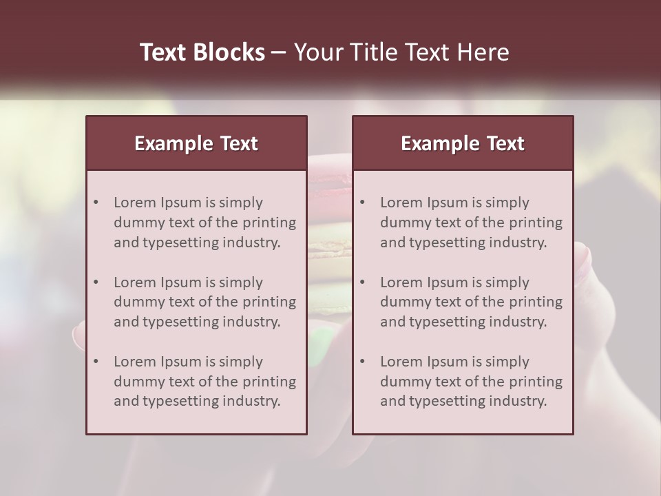 White Switch Unit PowerPoint Template