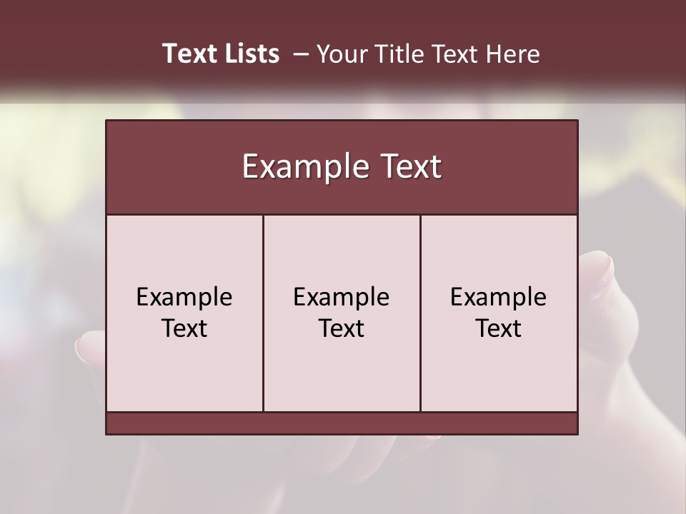 White Switch Unit PowerPoint Template
