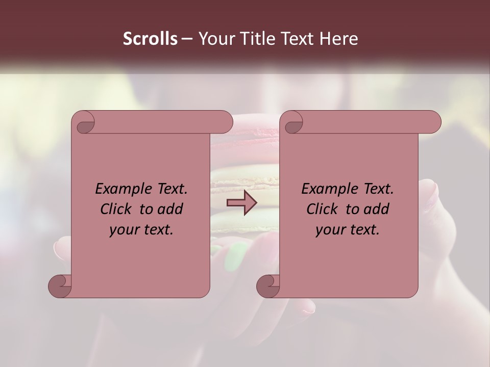 White Switch Unit PowerPoint Template
