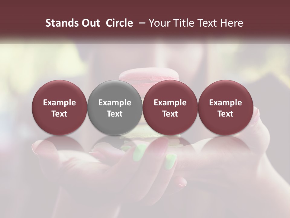 White Switch Unit PowerPoint Template