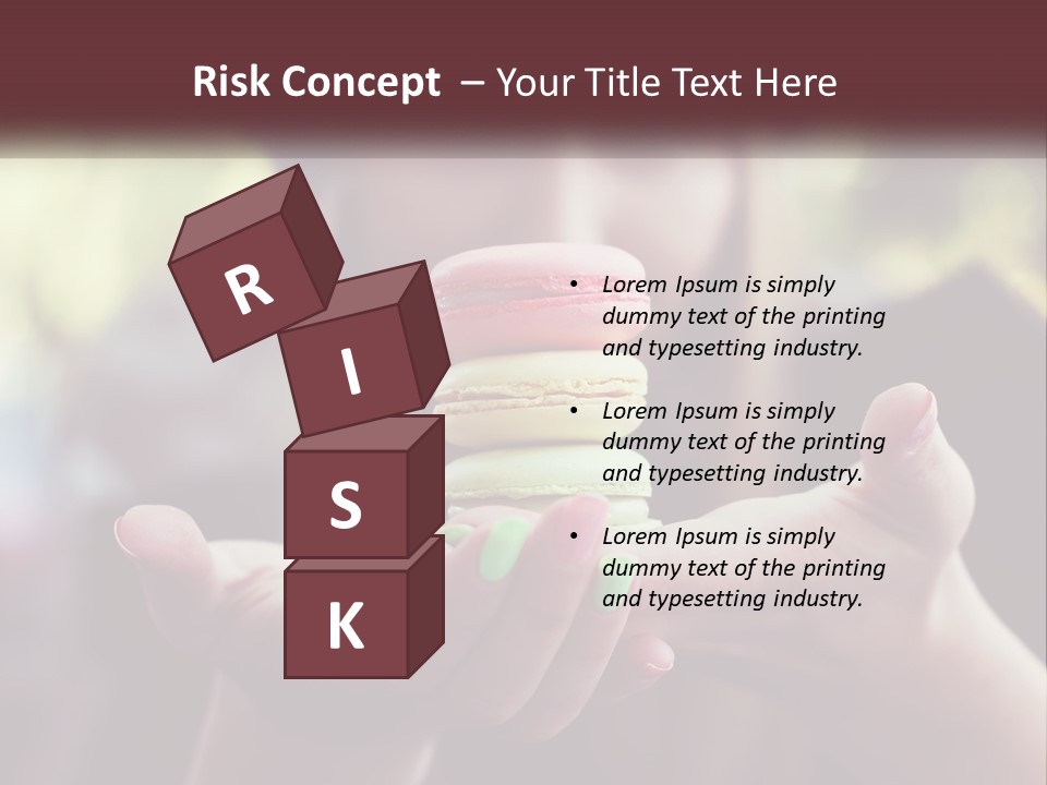 White Switch Unit PowerPoint Template