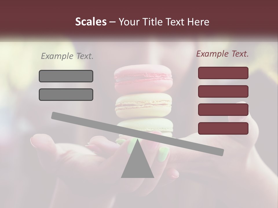 White Switch Unit PowerPoint Template