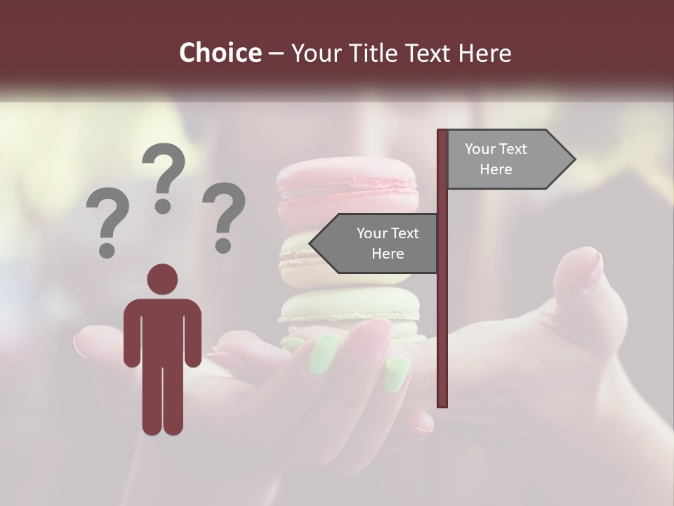 White Switch Unit PowerPoint Template