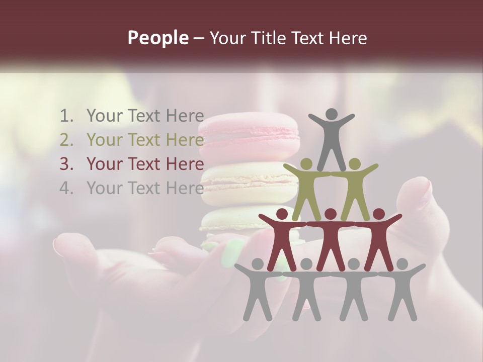 White Switch Unit PowerPoint Template