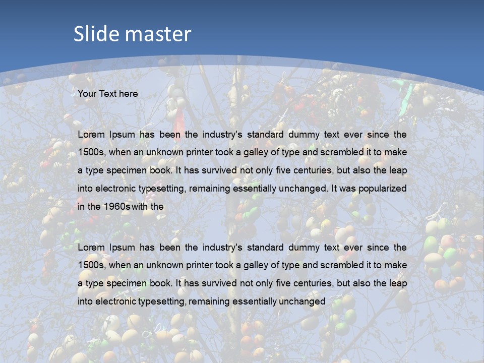 Industry Cool Unit PowerPoint Template