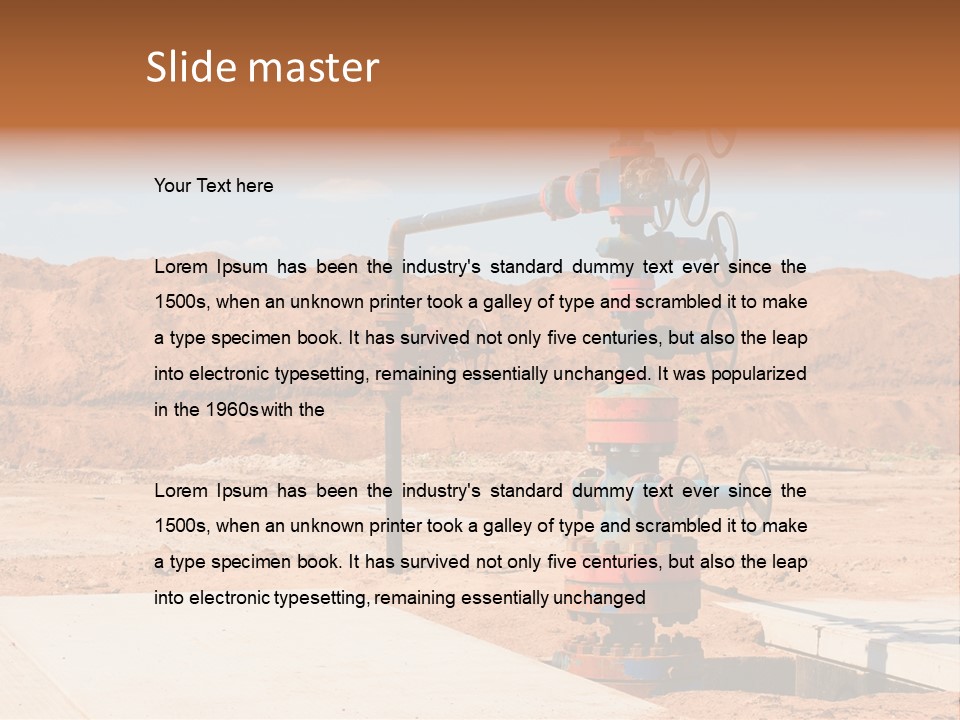 Air Cool Unit PowerPoint Template