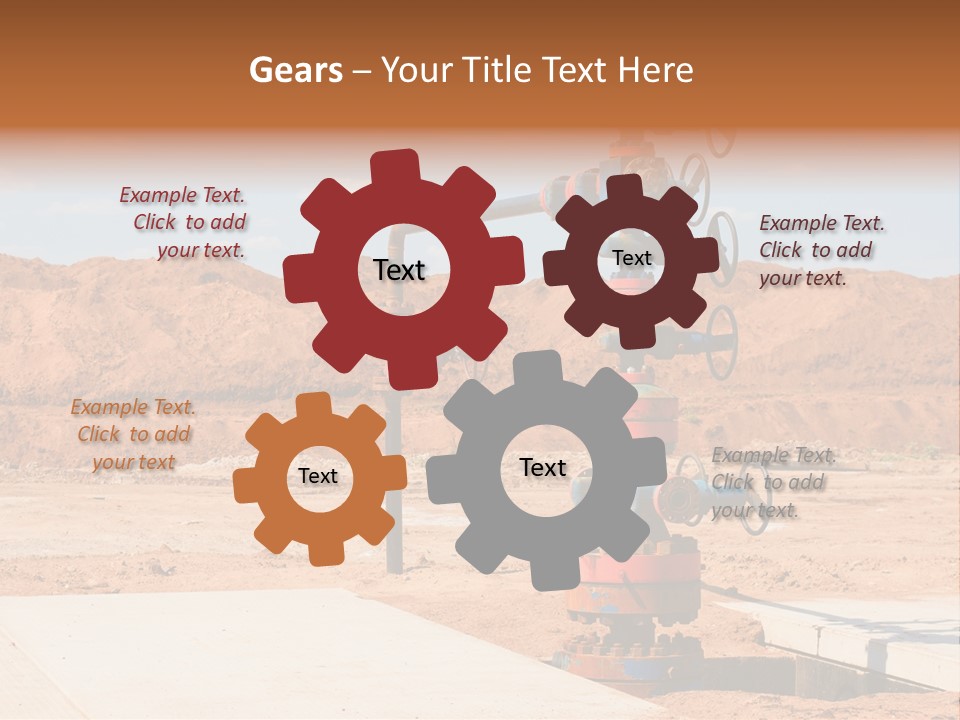 Air Cool Unit PowerPoint Template