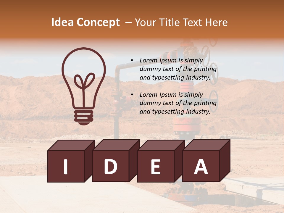 Air Cool Unit PowerPoint Template