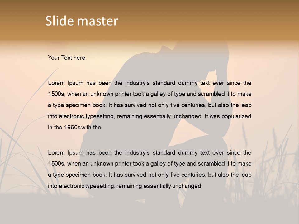 Electric Heat Remote PowerPoint Template