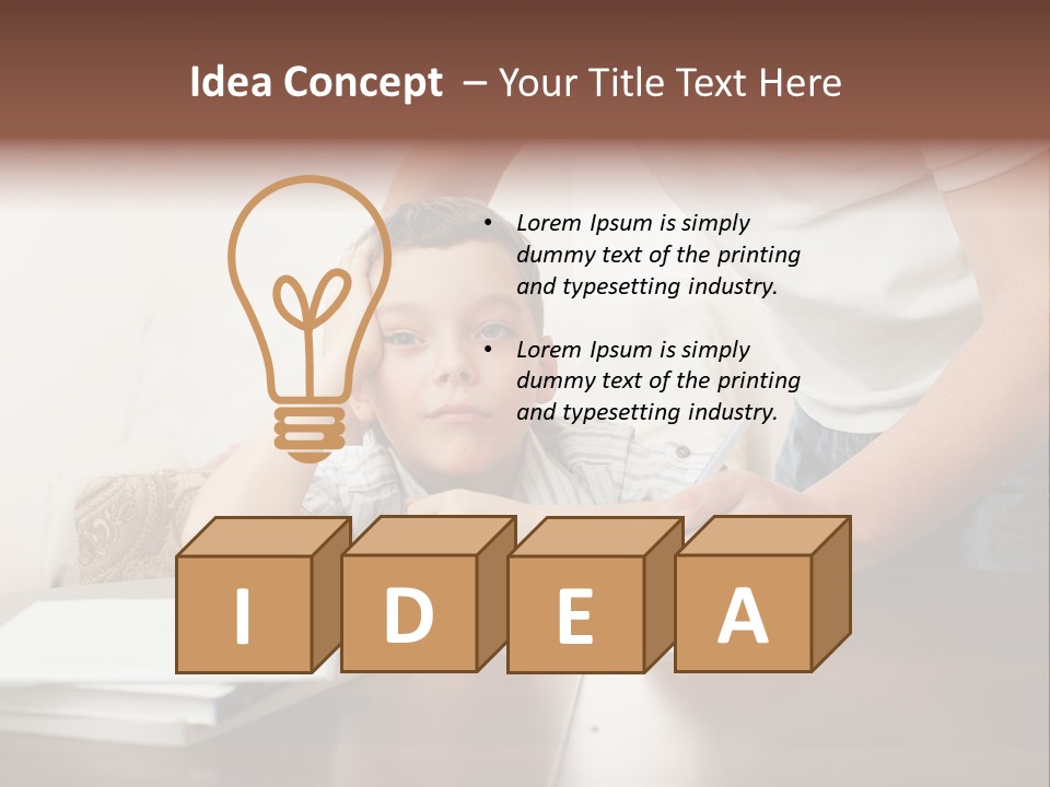 Cool Heat Home PowerPoint Template