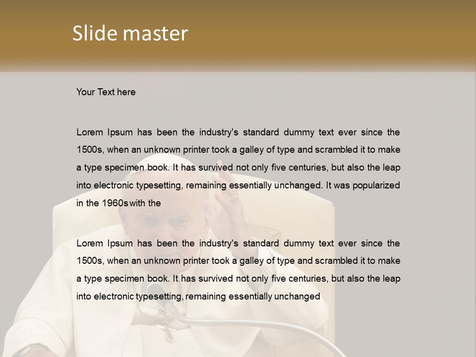 Conditioner System Technology PowerPoint Template