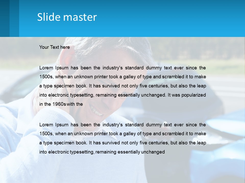 Cooling Equipment Remote PowerPoint Template
