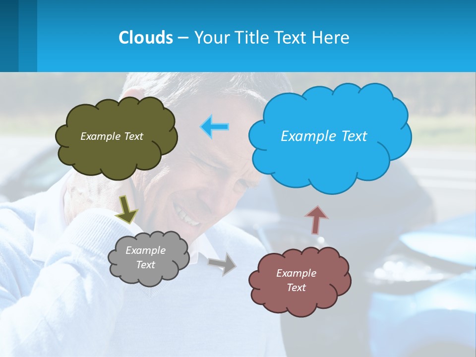 Cooling Equipment Remote PowerPoint Template