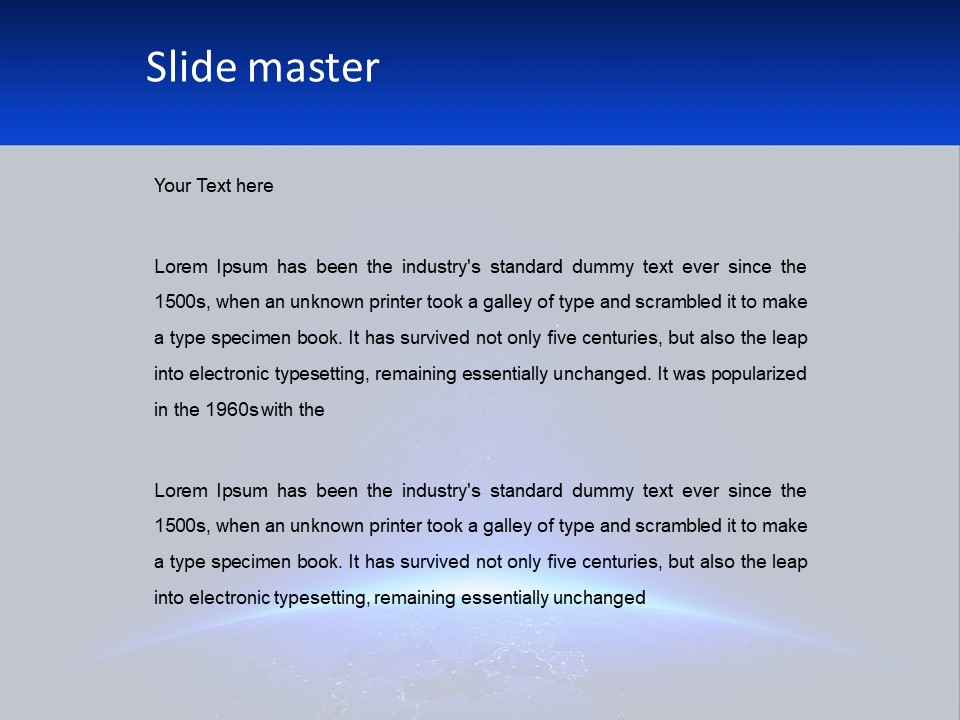 Temperature Part Cool PowerPoint Template