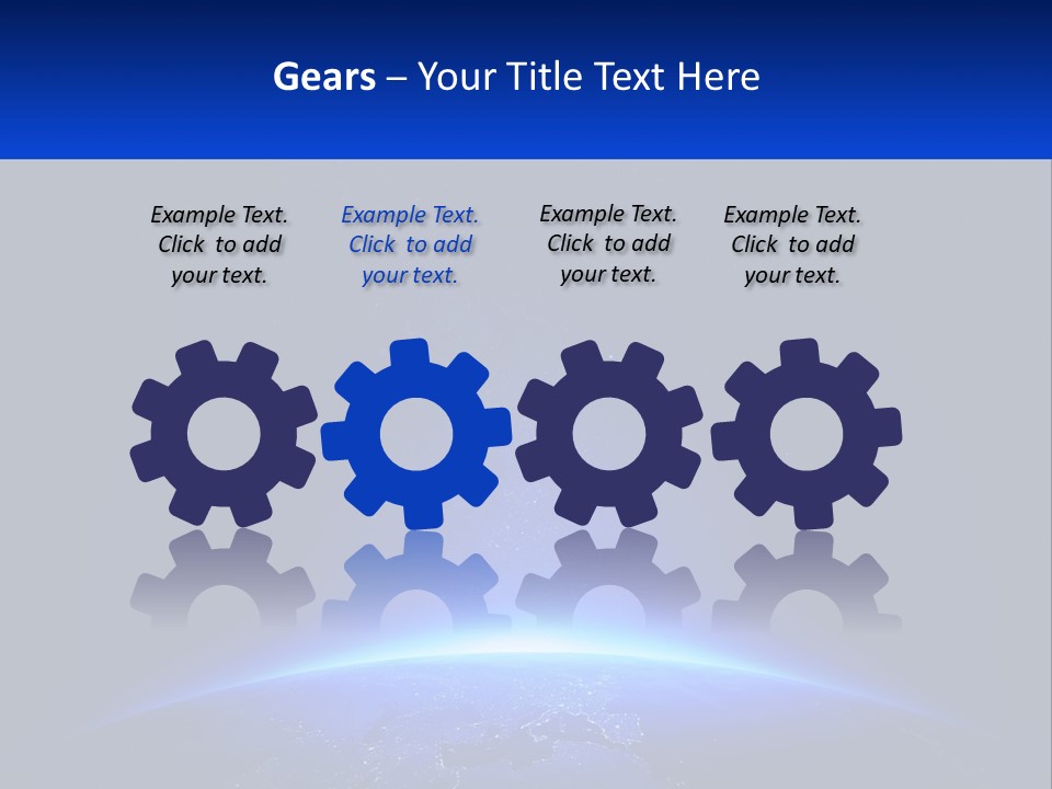 Temperature Part Cool PowerPoint Template