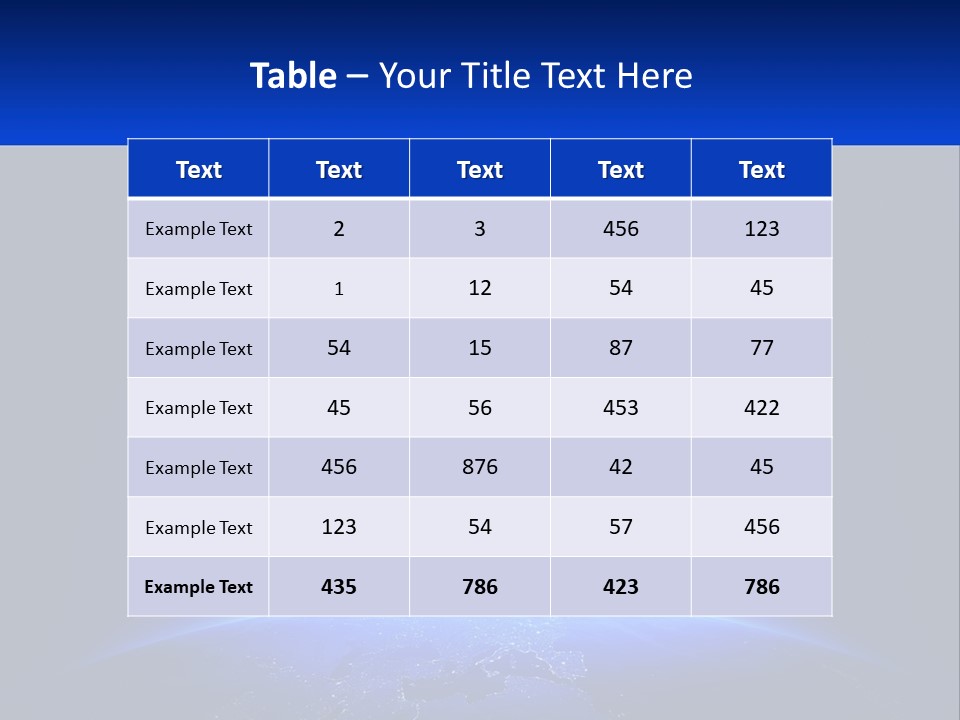 Temperature Part Cool PowerPoint Template