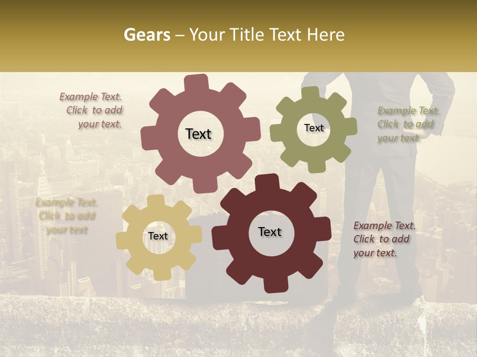 Temperature Industry Power PowerPoint Template