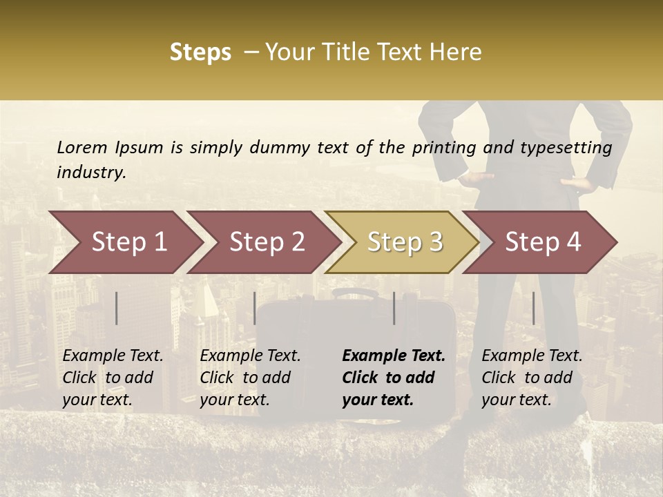 Temperature Industry Power PowerPoint Template