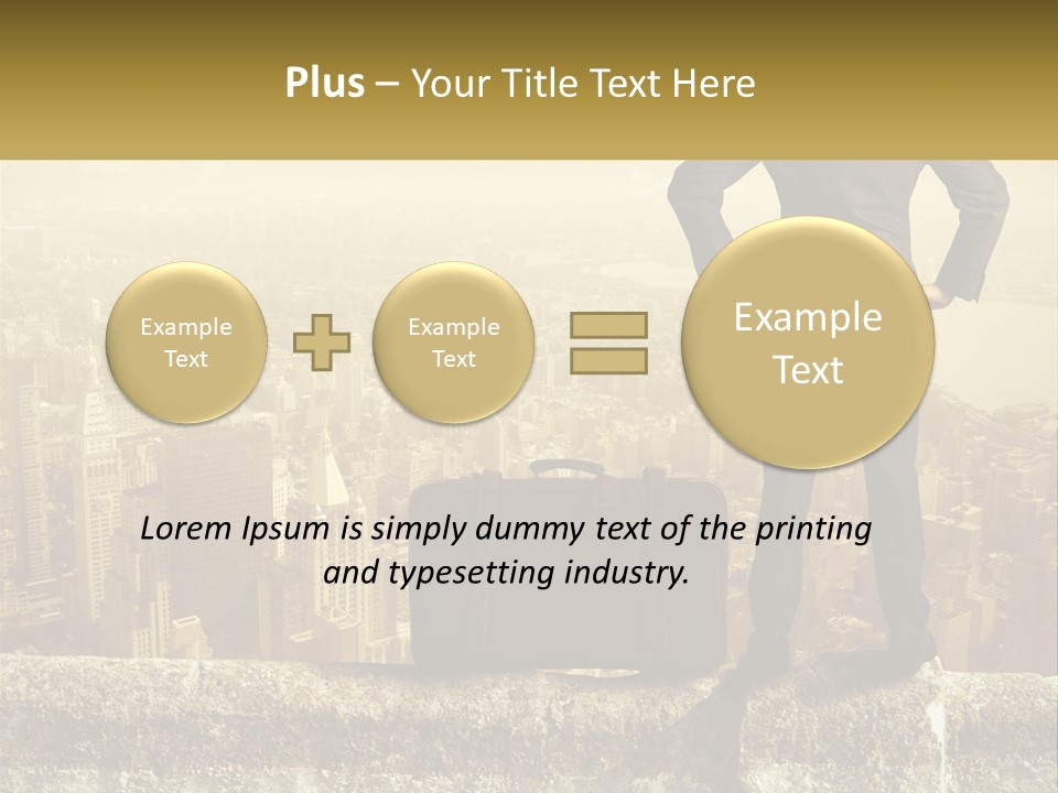 Temperature Industry Power PowerPoint Template