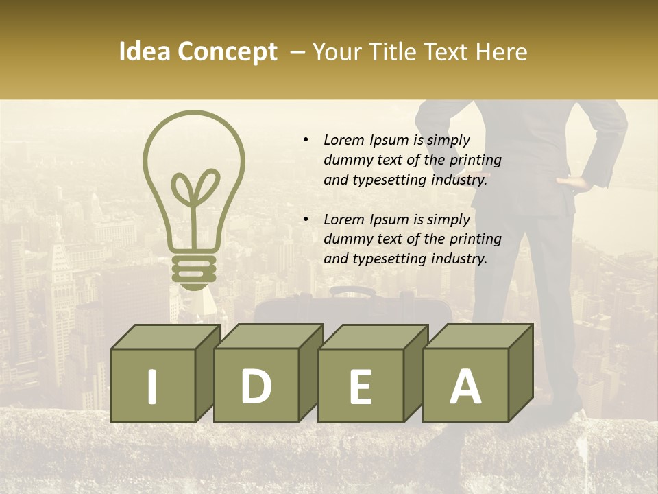 Temperature Industry Power PowerPoint Template