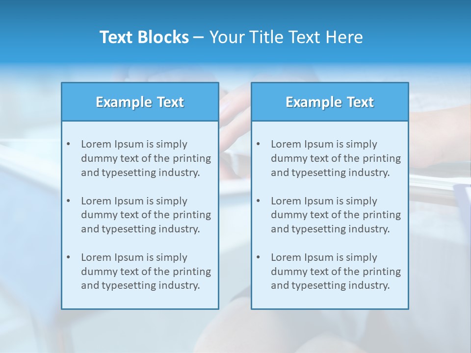Home Cold Cool PowerPoint Template