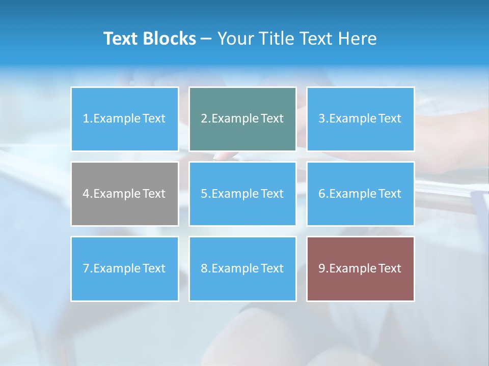 Home Cold Cool PowerPoint Template