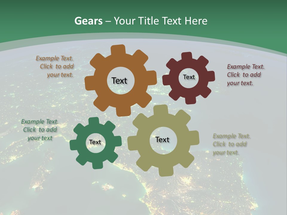 System Climate Temperature PowerPoint Template
