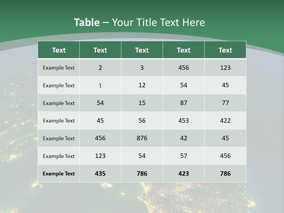 System Climate Temperature PowerPoint Template