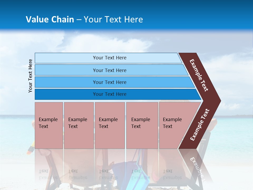 Technology Condition House PowerPoint Template