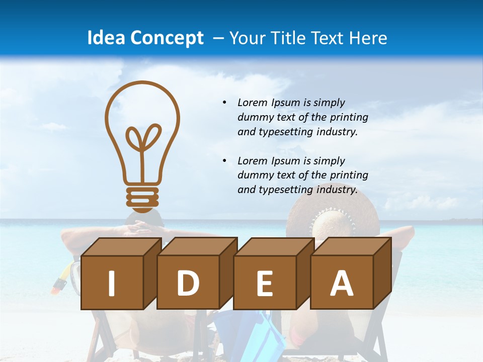 Technology Condition House PowerPoint Template