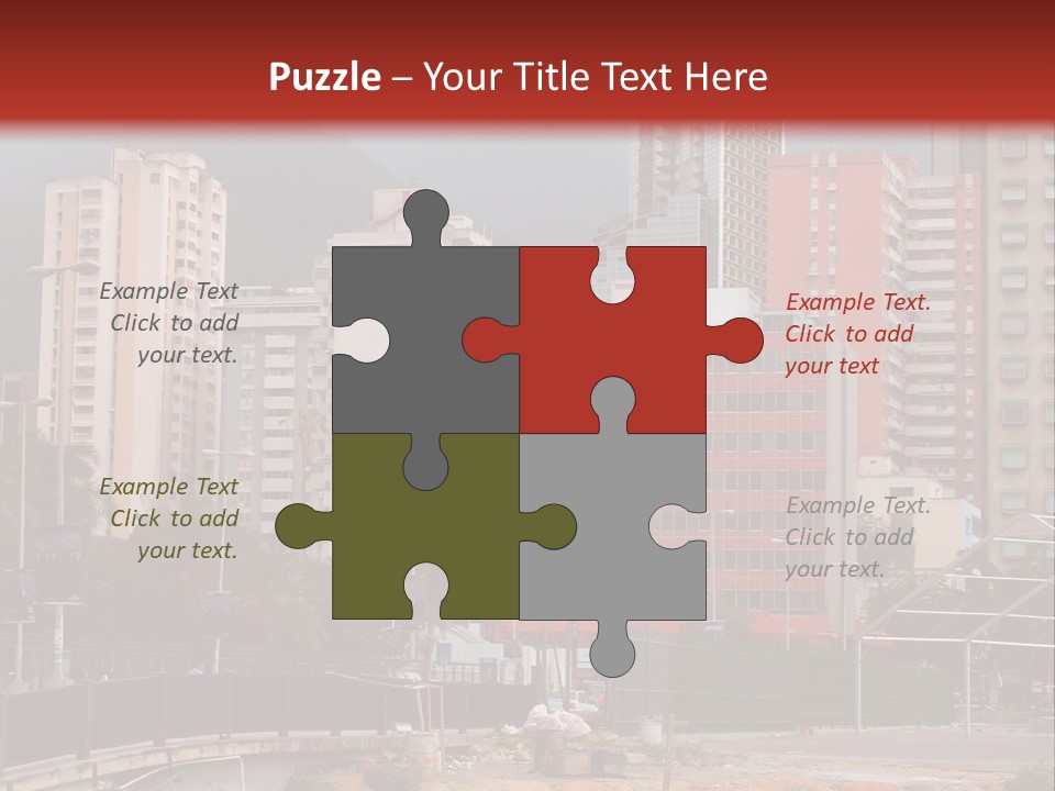 Part White Electricity PowerPoint Template