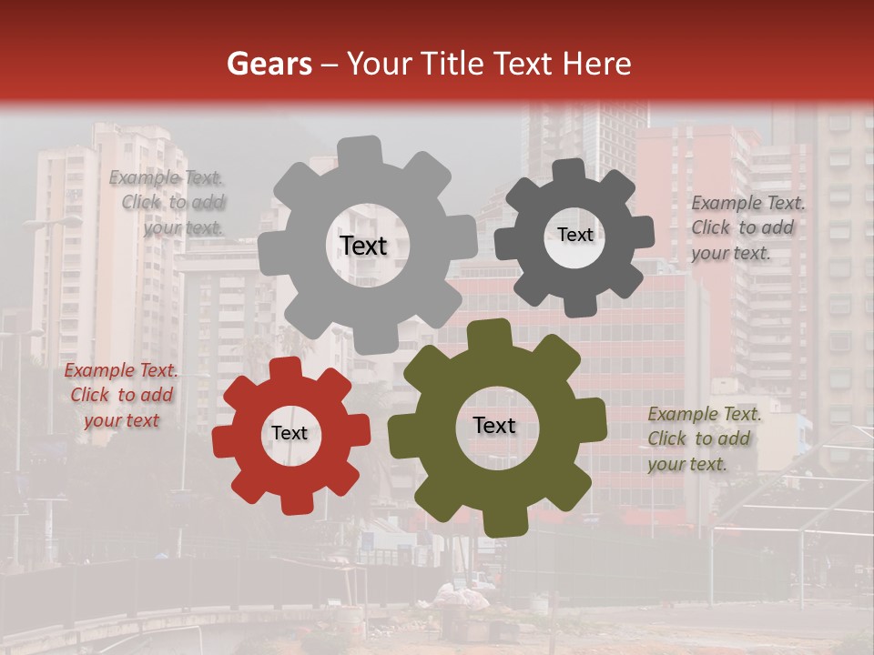 Part White Electricity PowerPoint Template