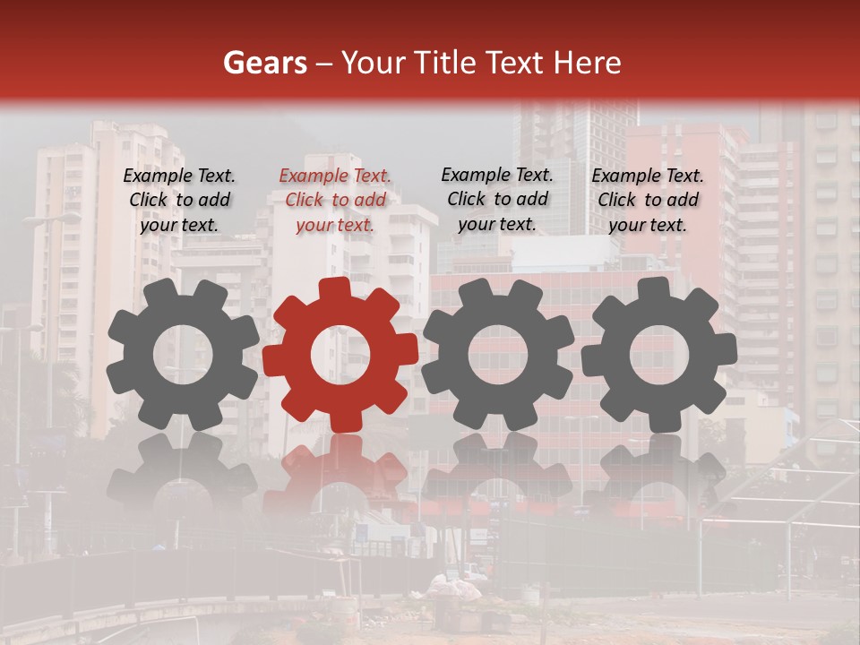 Part White Electricity PowerPoint Template