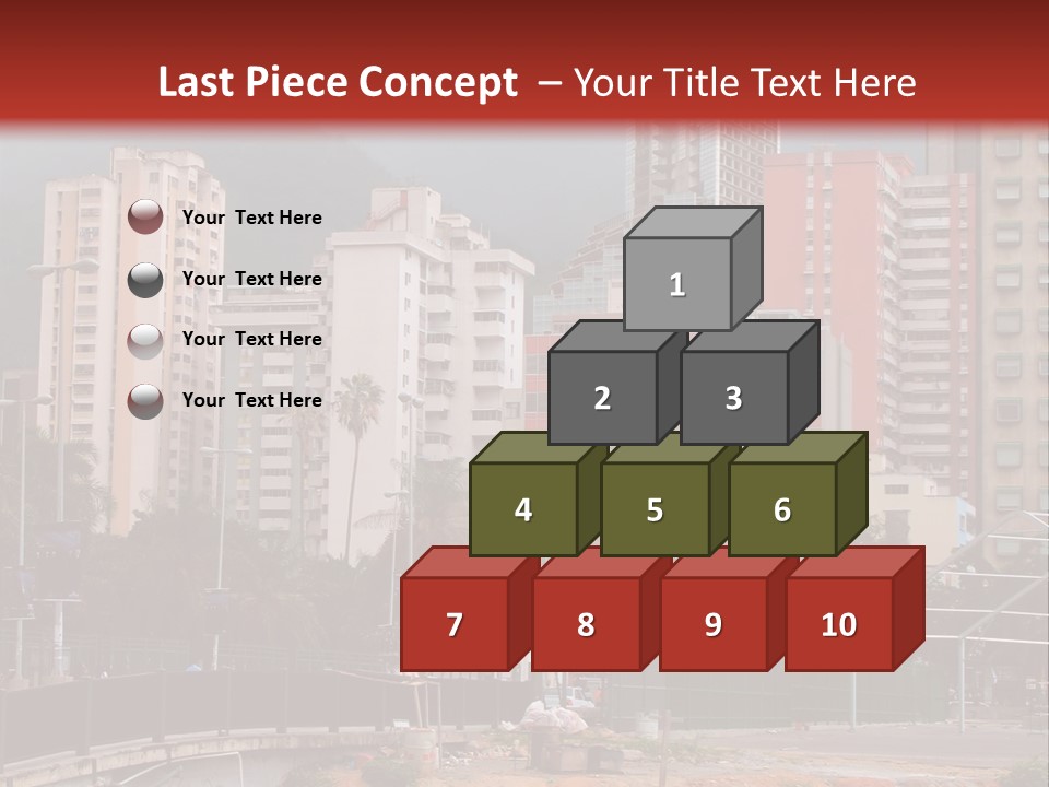 Part White Electricity PowerPoint Template