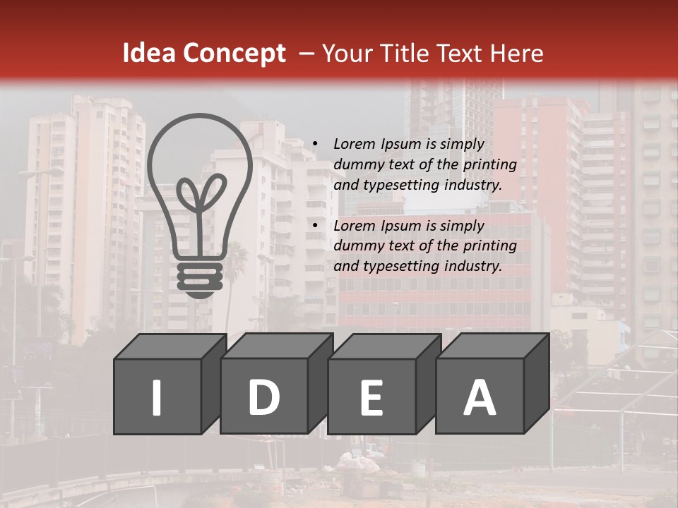 Part White Electricity PowerPoint Template