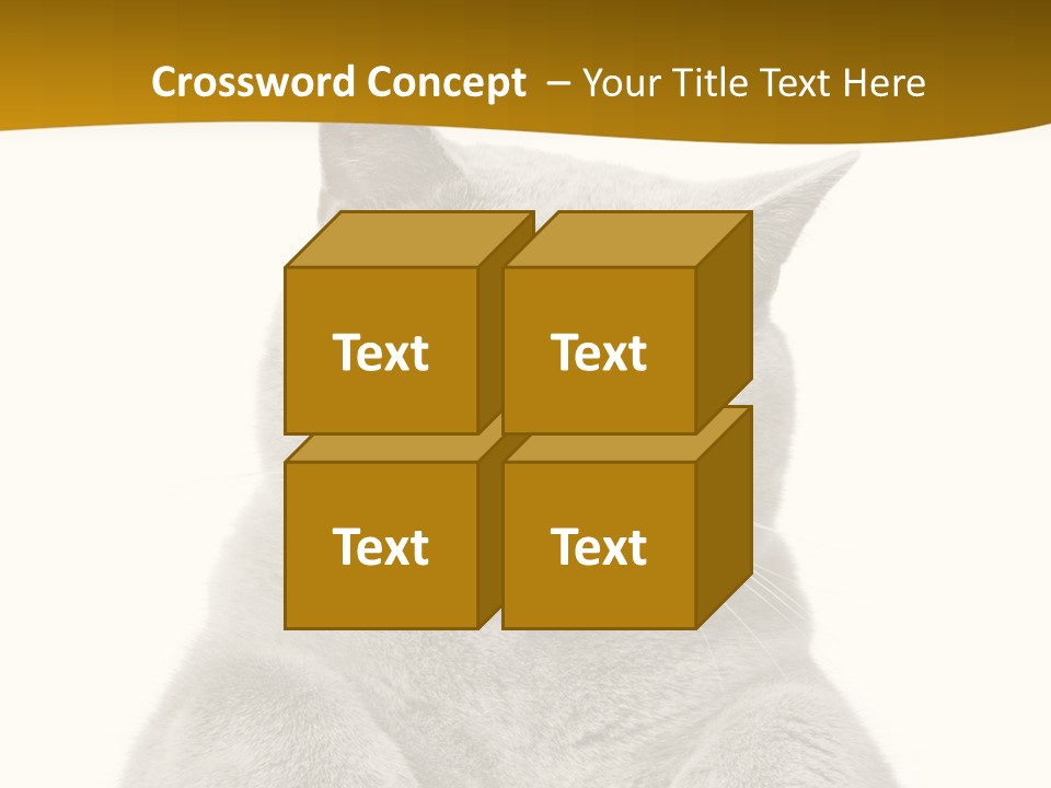Part Remote White PowerPoint Template
