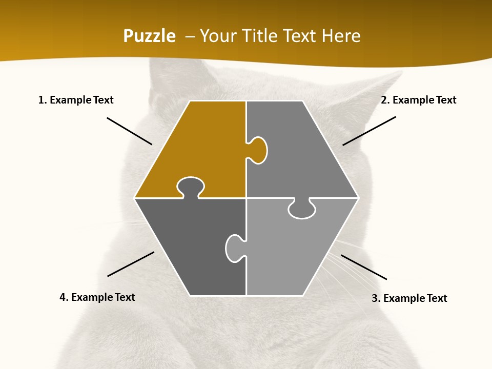 Part Remote White PowerPoint Template