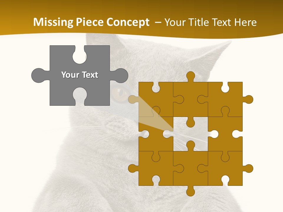 Part Remote White PowerPoint Template