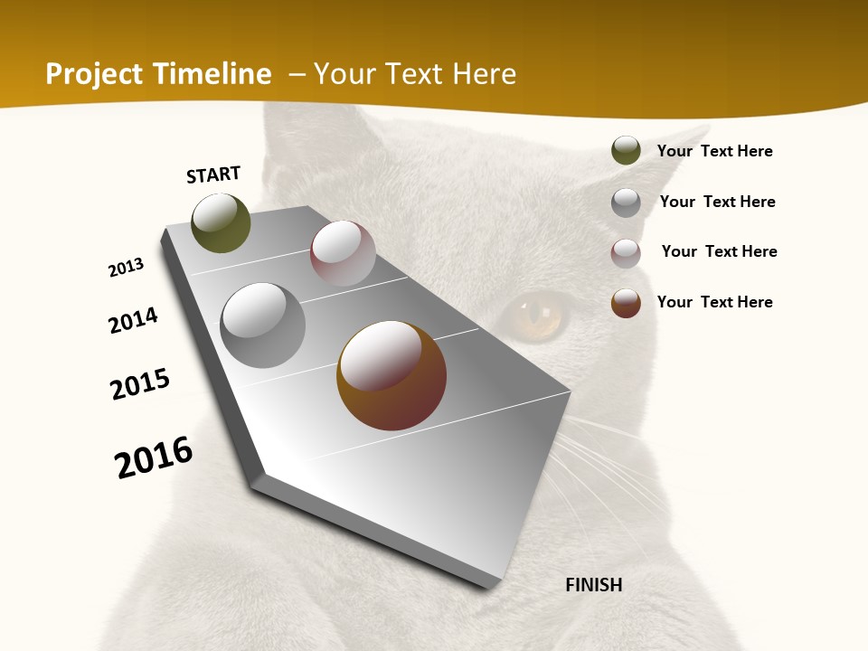 Part Remote White PowerPoint Template