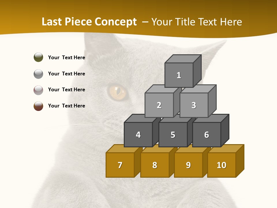 Part Remote White PowerPoint Template