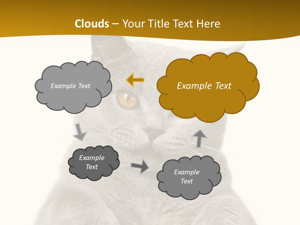 Part Remote White PowerPoint Template