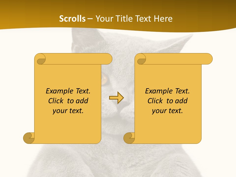 Part Remote White PowerPoint Template