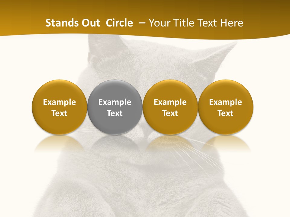Part Remote White PowerPoint Template