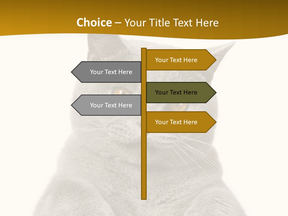Part Remote White PowerPoint Template