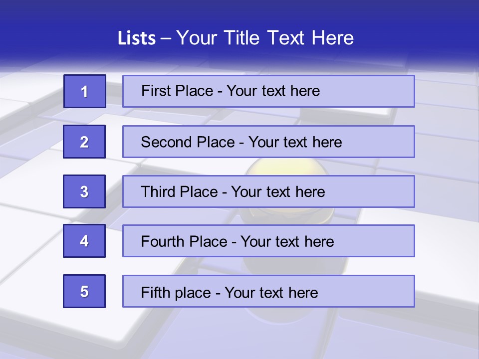 Remote House Condition PowerPoint Template