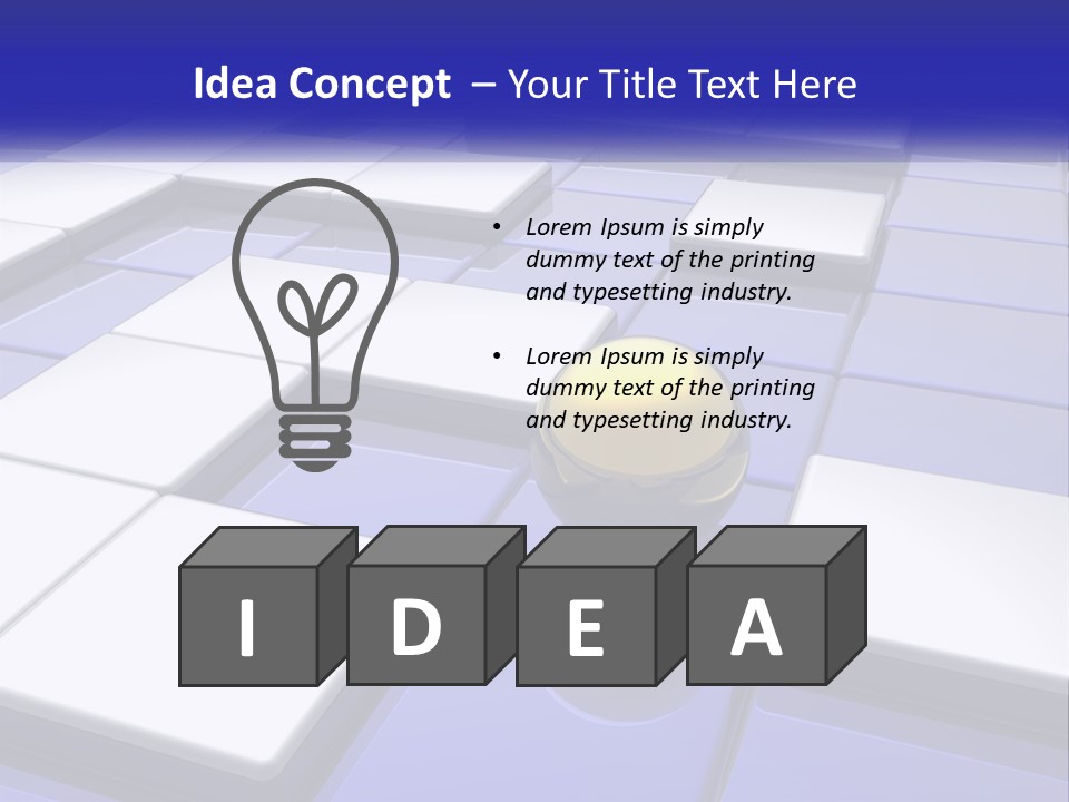 Remote House Condition PowerPoint Template