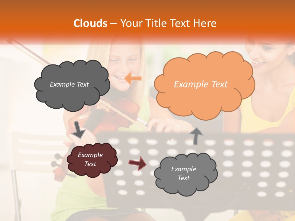 Electricity Cool Part PowerPoint Template