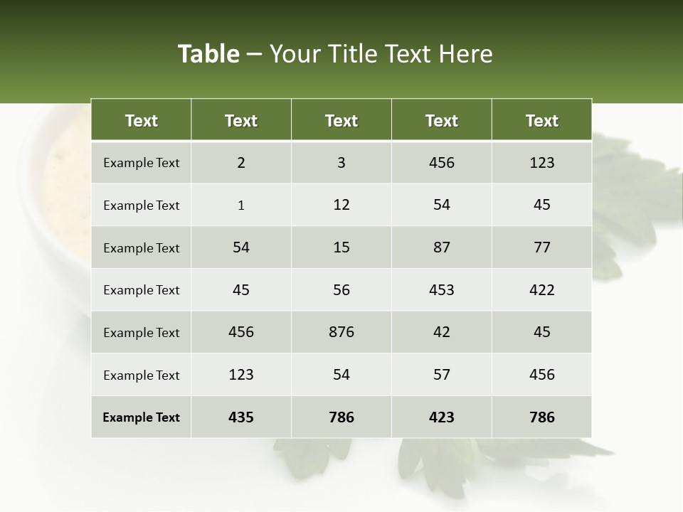 Cold Supply Temperature PowerPoint Template